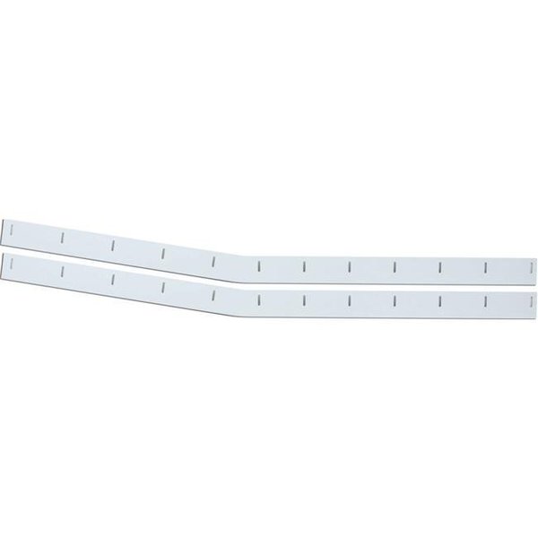 Five Star Five Star 021-400-W MD3 Monte Carlo Wear Strips for 1988 Chevrolet; White FIV021-400W